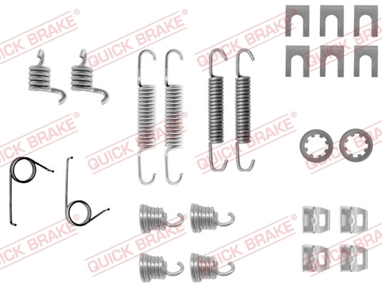Accessory Kit, brake shoes